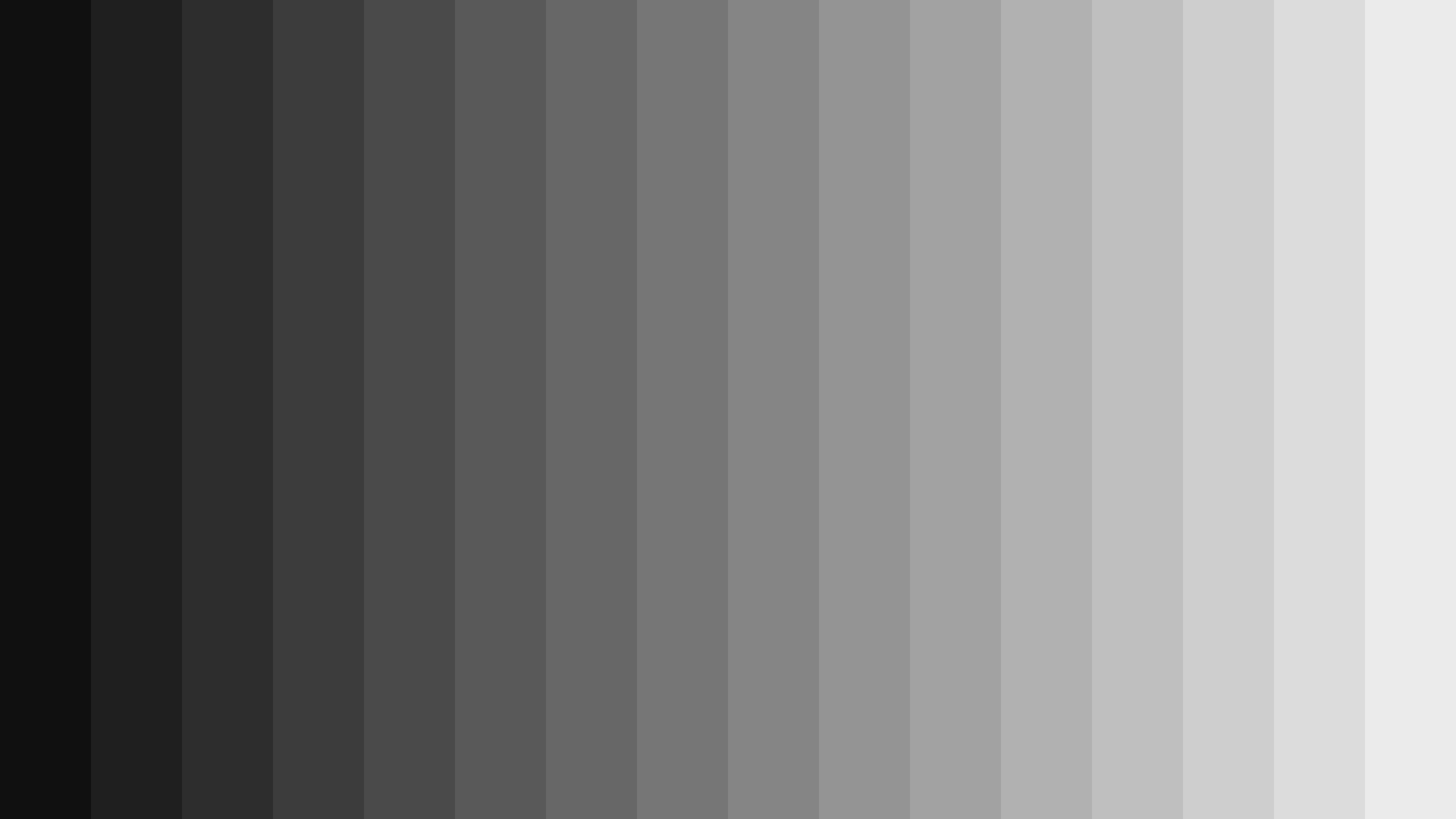 16-Step Horizontal Grayscale
