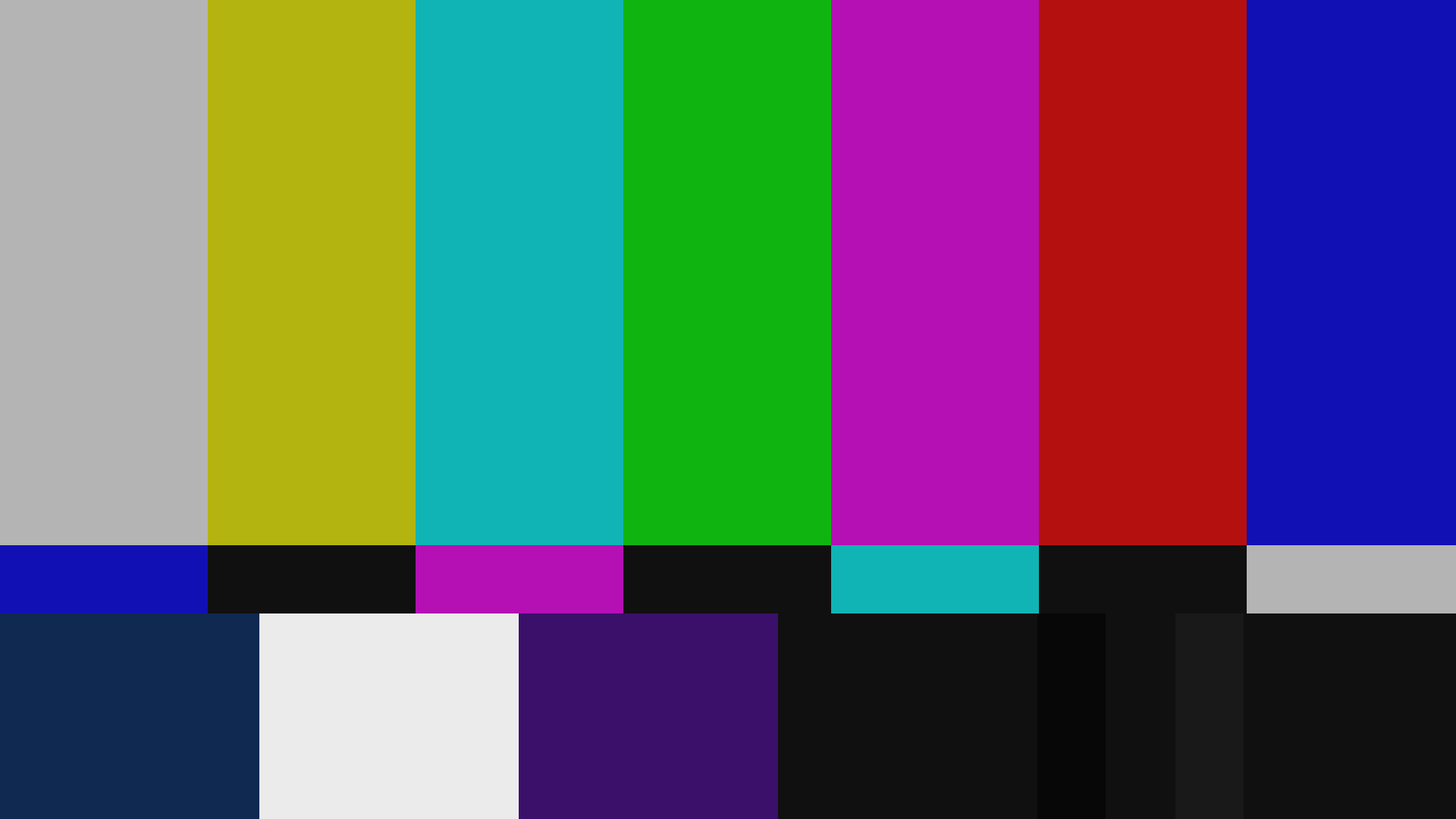SMPTE Color Bars
